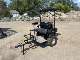 Two Seat Tow Behind Golf Cart