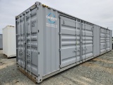 40' (3) Door Shipping Container