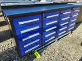 Unused 20 Drawer Stainless Steel Workbench