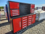 Unused 18 Drawer Stainless Steel Workbench