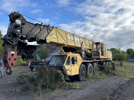 1973 Grove Tm800 80 Ton Crane