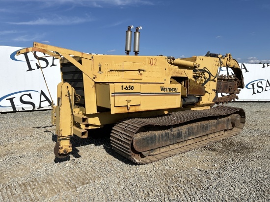 1987 Vermeer T-650 Trencher