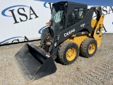 2019 Deere 318g Skid Steer