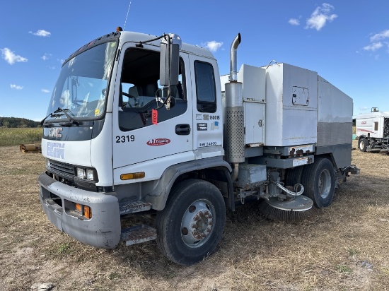 1998 Gmc T7500 Sweeper Truck