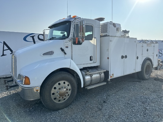 2007 Kenworth T300 Service/crane Truck