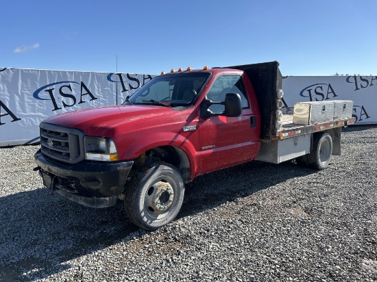 2002 Ford F450 Flatbed