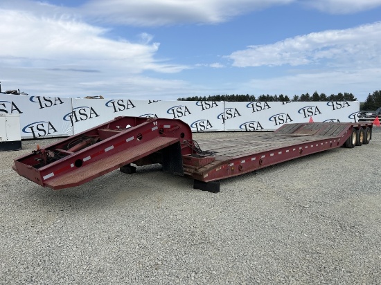 1996 Dynaweld 45’ Tri-axle Lowboy Trailer