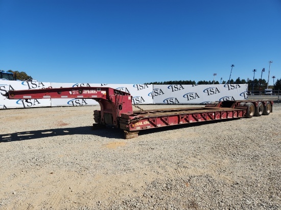 2001 Trail King 48' Tri-axle Lowboy