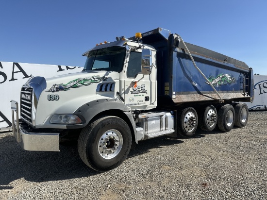 2016 Mack Quad Axle Dump Truck