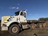 1993 Peterbilt 357 Flat Bed Truck Tractor