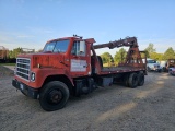 1981 International F2275 Log Truck W/ Prentice Loa