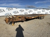 1994 Dynaweld 30’ Tilt Bed Trailer