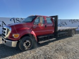 2006 Ford F650 Flatbed Truck