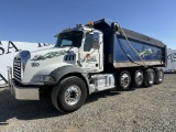 2016 Mack Quad Axle Dump Truck