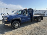 2006 Chevrolet 3500 Flat Bed Dump Pickup