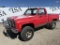 1980 Chevrolet Sierra Grande 25 3/4 Ton 4x4 Pickup