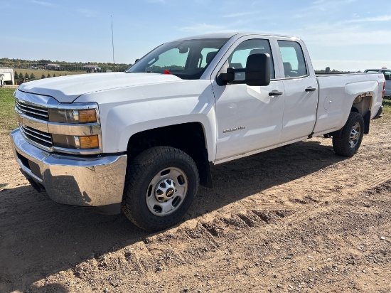 2016 Chevrolet 2500 Hd 4x4 Pickup Truck