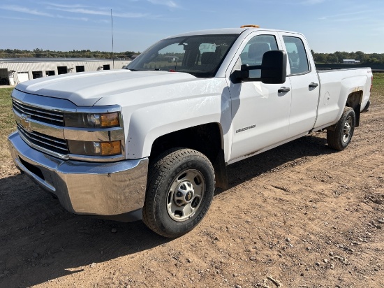 2016 Chevrolet 2500 Hd 4x4 Pickup Truck