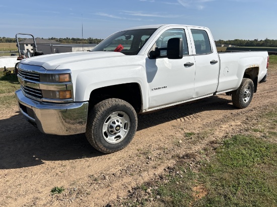 2016 Chevrolet 2500 Hd 4x4 Pickup Truck