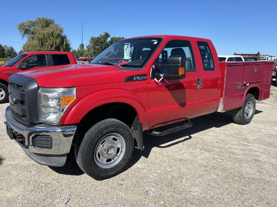 2013 Ford F250 4x4 Service Truck