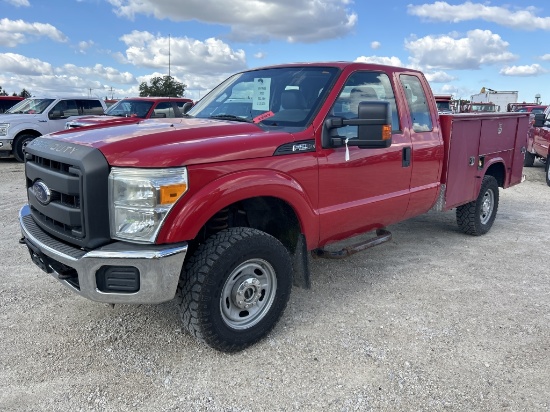 2013 Ford F250 4x4 Service Truck