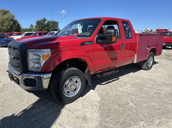2013 Ford F250 4x4 Service Truck