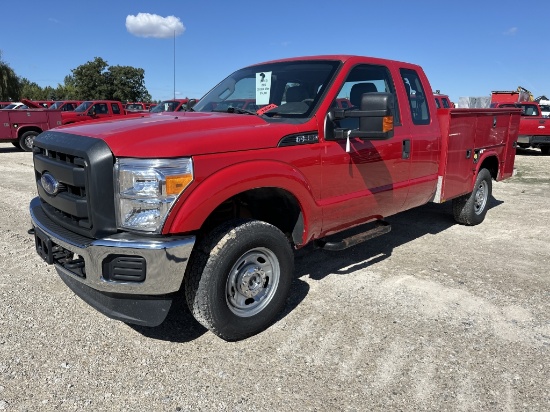 2014 Ford F250 4x4 Service Truck