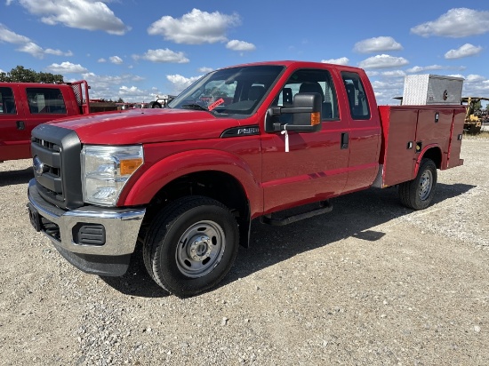2015 Ford F250 4x4 Service Truck