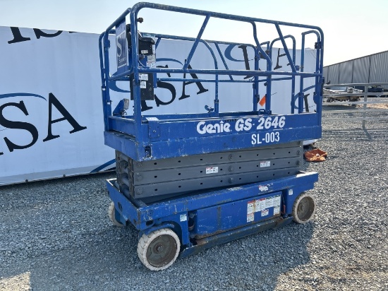2000 Genie Gs-2646 Scissors Lift