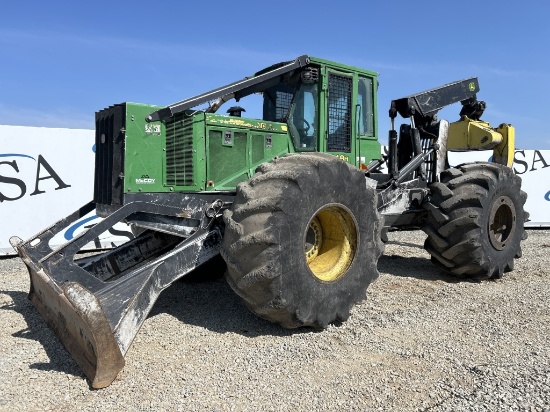 John Deere 848h Grapple Skidder