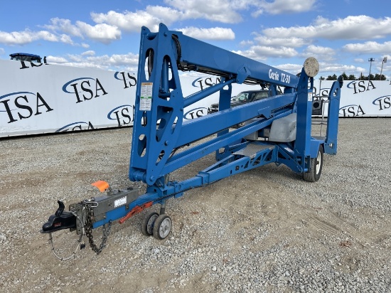 2016 Genie Tz-50c Towable Boom Lift