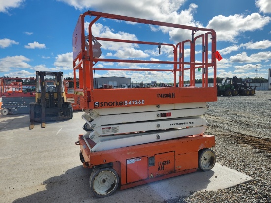 2016 Snorkel S4726e Scissors Lift