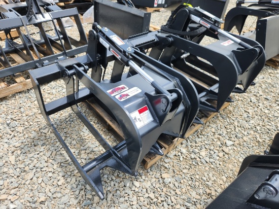 Unused Stout Hd72-8 Skid Steer Brush Grapple