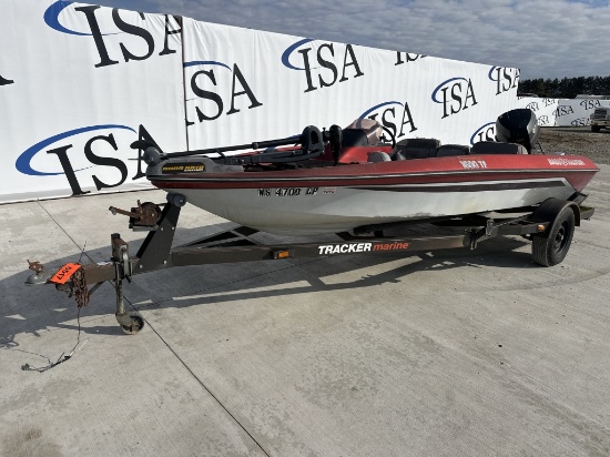 1989 Bass Tracker Tournament 1600 Tf Boat