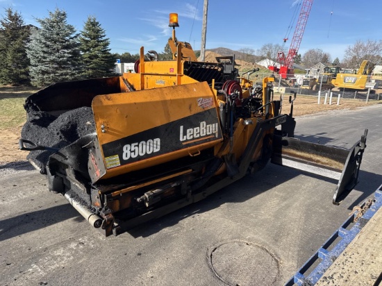 2016 Leeboy 8500d Paver