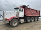 1992 Peterbilt 357 Quad Axle Dump Truck
