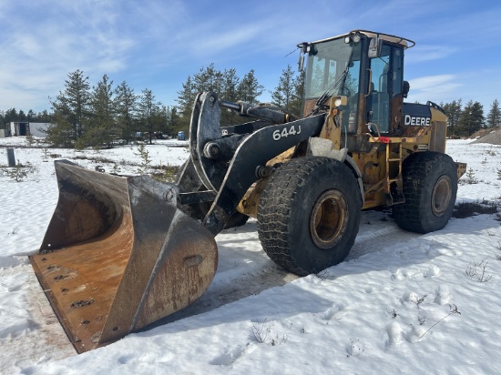 2008 Deere 644j Wheel Loader