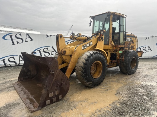 2000 Deere 624h Wheel Loader