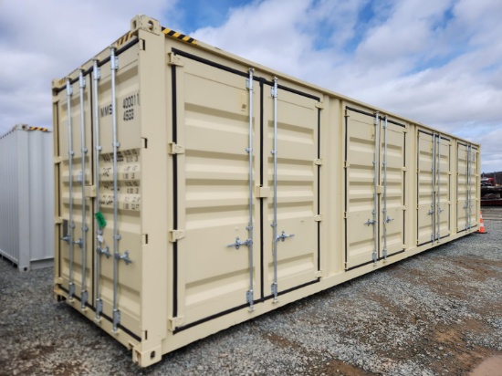 40' (5) Door Shipping Container