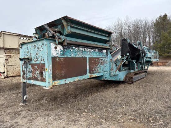 Terex Powerscreen Turbo Cheiftain 1800 Screen Plan