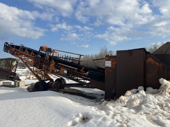 Approx 50' Dozer Trap Conveyor
