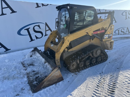 2018 Caterpillar 257d Tracked Skid Steer