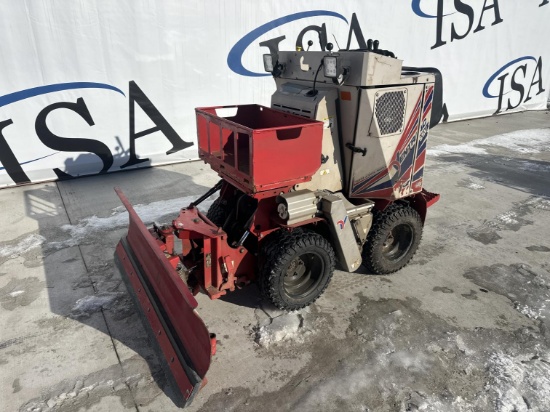Ventrac 2100c Sidewalk Snow Plow W/ Salter