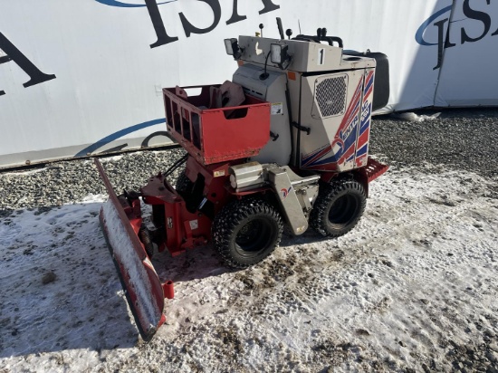 Ventrac 2100 Sidewalk Snow Plow W/ Salter