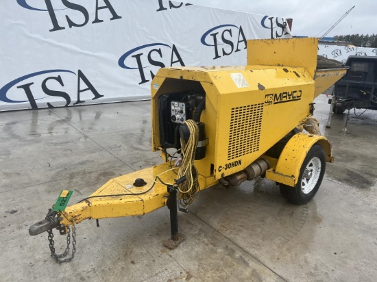 Mayco C-30hdn Concrete Pump