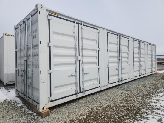 Approx. 40' (5) Door Shipping Container