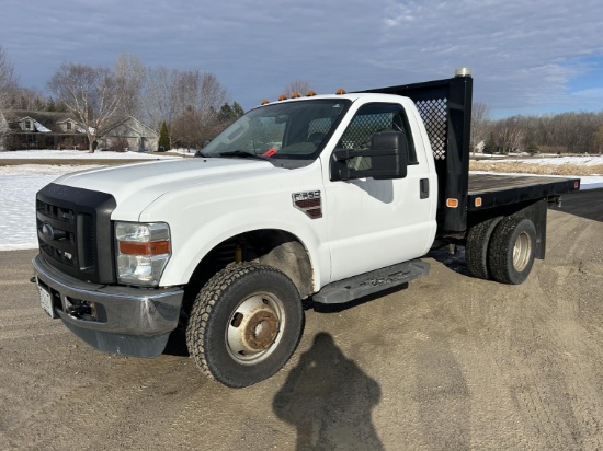 2008 Ford F-350 Super Duty Xl 4x4 Flatbed Pick Up