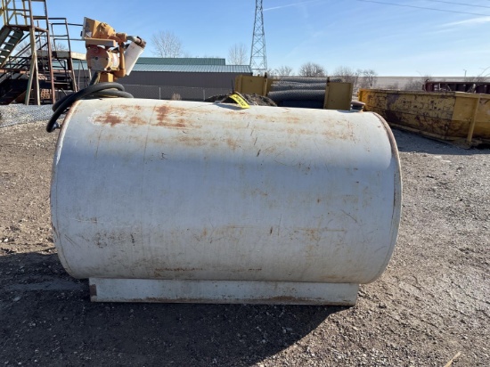 Approx 500 Gallon Fuel Tank W/ Electric Pump
