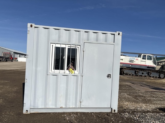 Approx 8' Wide 9' Long 7' Tall Shipping Container