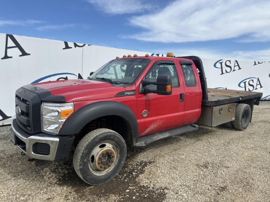 2013 Ford F550 Pick Up Truck